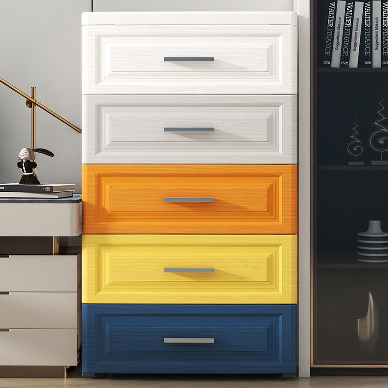 放内衣内裤收纳盒抽屉式三合一分格女家用装文胸袜子衣柜箱子神器