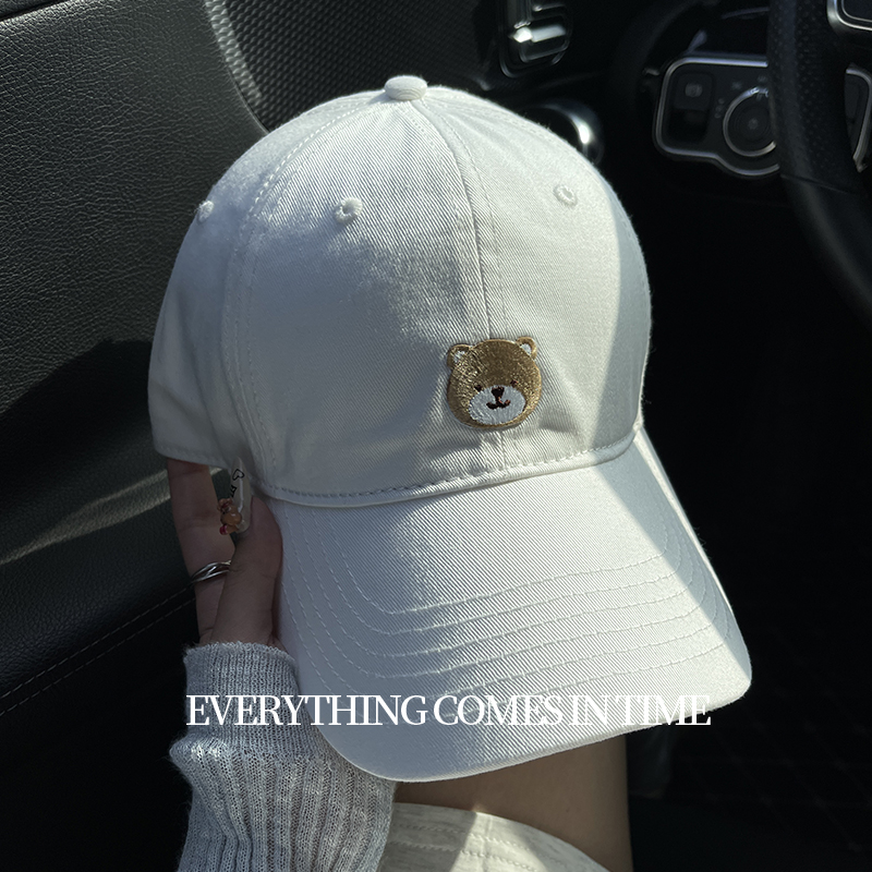 靡苏丨夏季刺绣棒球帽大头围帽子
