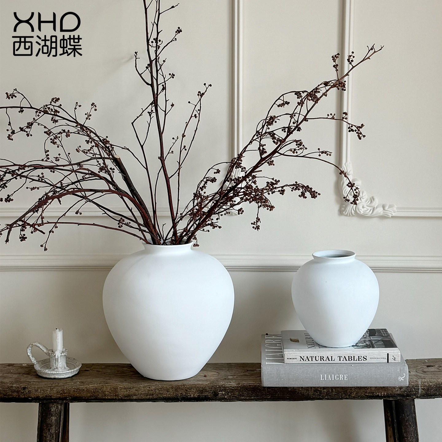 侘寂风陶瓷花瓶中古大肚瓶家居摆设餐桌面客厅插花器皿装饰品摆件,家居饰品,花瓶,淘宝优惠券,粉丝福利购,淘宝优惠卷