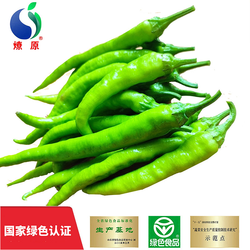 现摘现发正宗杭椒新鲜辣椒小尖椒食用青辣椒蔬菜