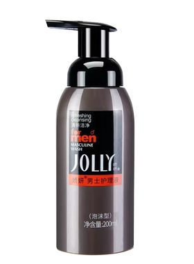JOLLY/娇妍男士护理液(泡沫型)200ml/瓶男性阴部日常清洁及抑菌