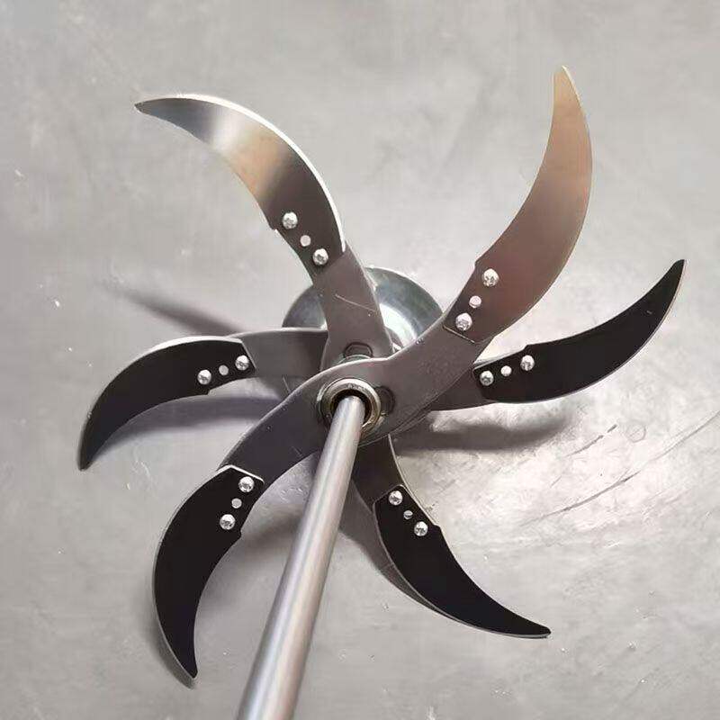 6刀片切草机粉碎机切菜塑料桶瓜喂鸡家禽养殖农村家用电钻改装diy