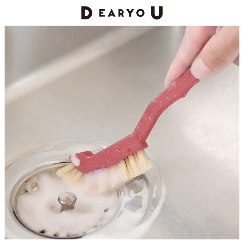 弯头清洁刷水槽长柄刷凹槽缝隙刷