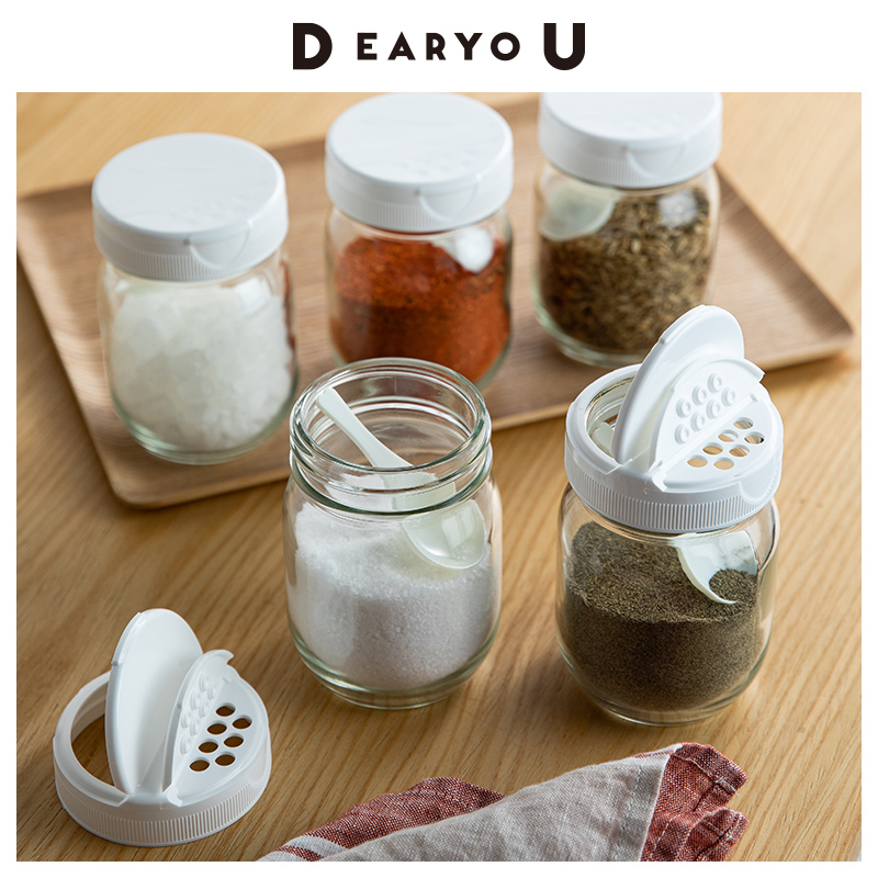 星硝日本进口调料罐双开口