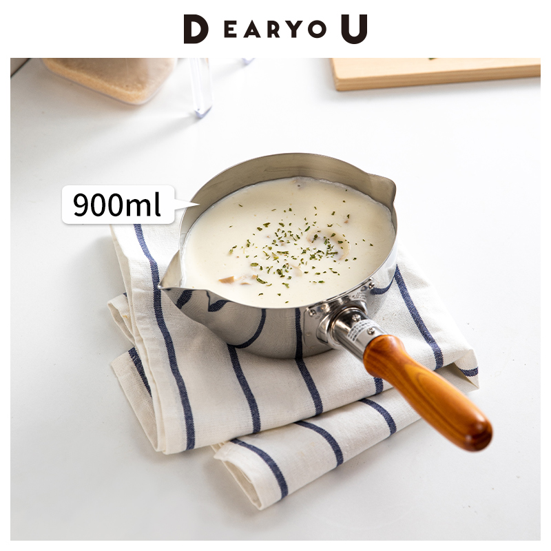 玉虎堂304不锈钢雪平锅