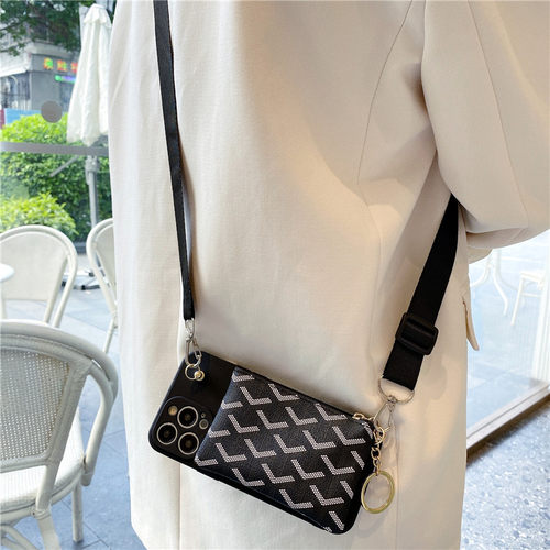 斜挎零钱包防摔手机壳