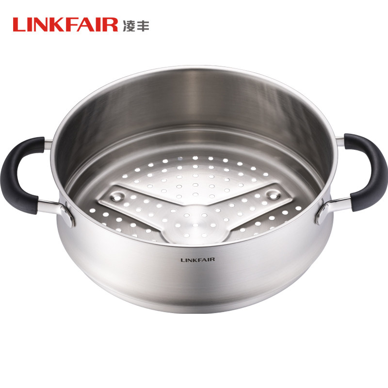 凌丰304不锈钢蒸笼蒸格蒸 篦子22cm 适用内径22cm锅具
