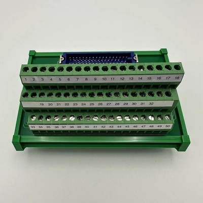 PCB--FX134洛克电子原装发那科分线器端子台50芯针式插头FX-50HDZ