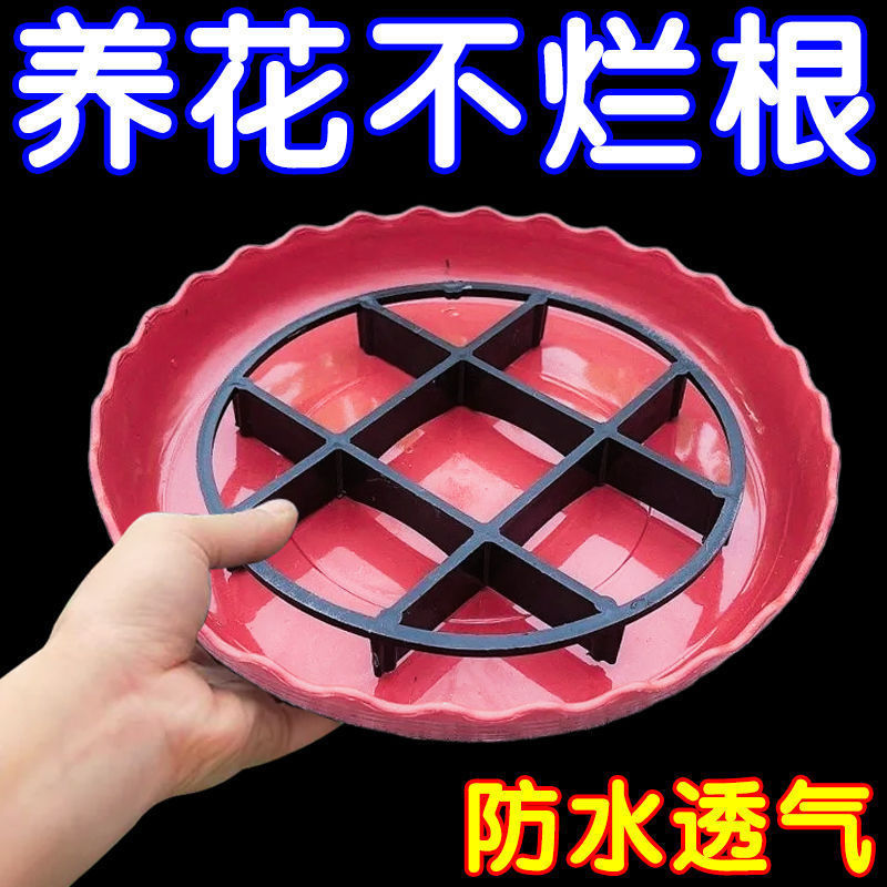 防烂根托盘花盆底部垫高防积水