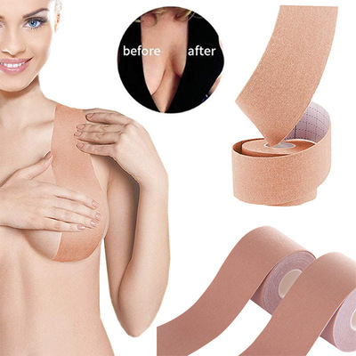 Upper support tape invisible bra pulls up chest sticker 胸贴