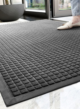 Outdoor entrance non-slip dust removal advertising floor mat