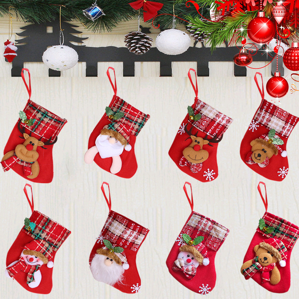 new christmas socks christmas socks gift bag pendant childr