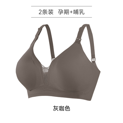 清仓哺乳内衣大码大胸夏季薄款产后喂奶聚拢防下垂怀孕期浦乳文胸 — 8