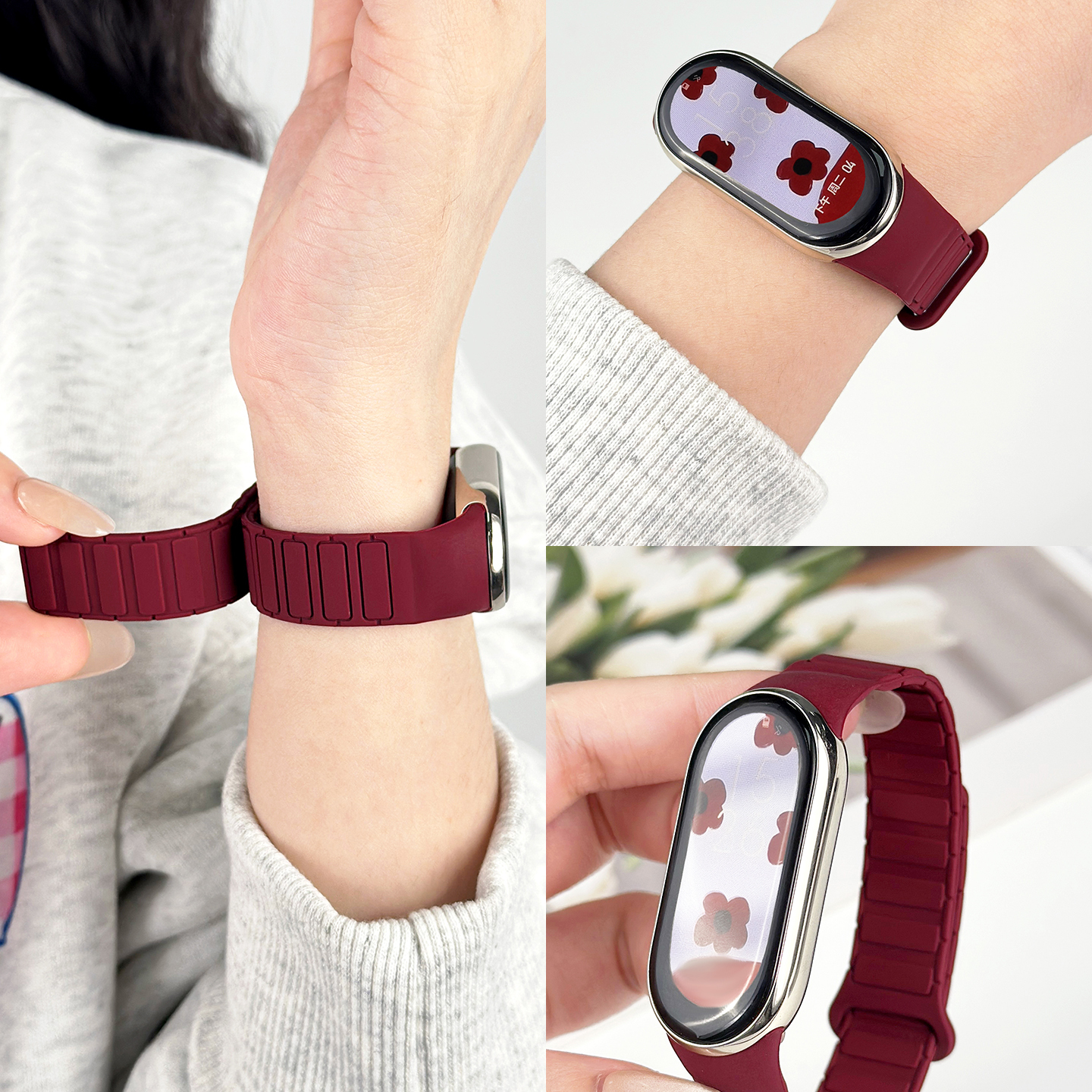 适用小米手环10磁吸表带