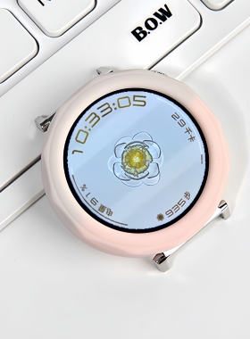 适用华为GT5pro42mm手表冰晶纹保护壳watchGT4/5糖果防摔保护套可爱女生41mm夏日GT6/5防磕保护壳非原装配件