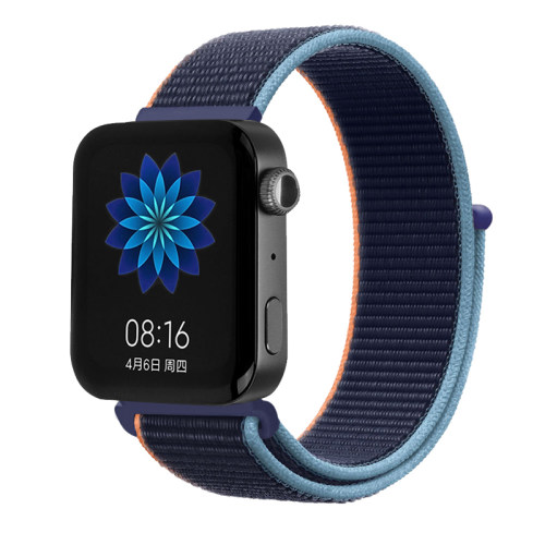 适用小米watch手表带尼龙回环