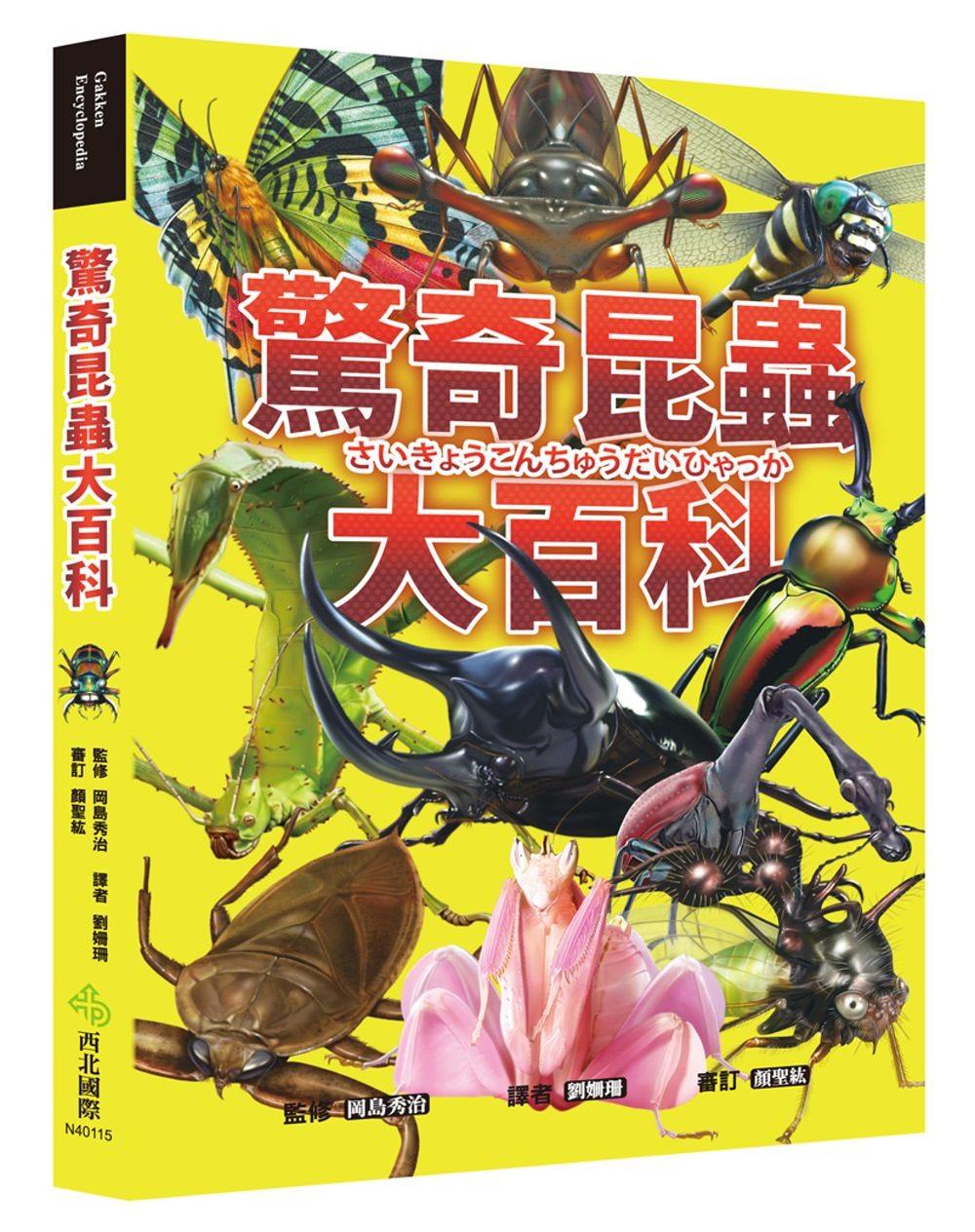 现货正版 原版 惊奇昆虫大百科：会自爆的爆炸平头蚁╳能隐形的红晕绡眼蝶╳把青蛙当铒食的狄氏大田鳖，真实存在  西北国际
