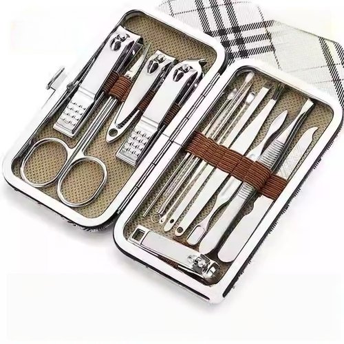 粉刺针鼻毛器一套十件套关修型剪指甲加挖耳勺工具包小号修型剪刀