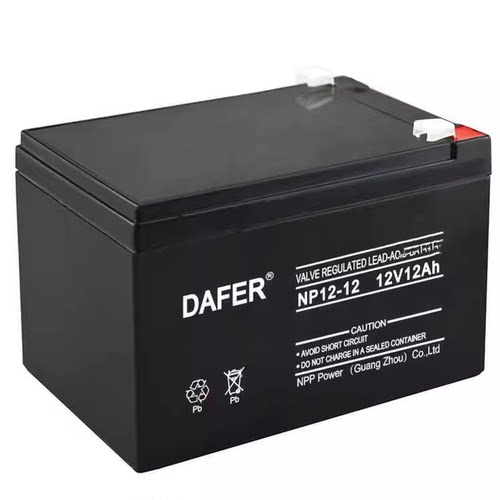 DAFER德富力蓄电池-NP40-12/12V40AH消防应急UPS\EPS电源直流屏