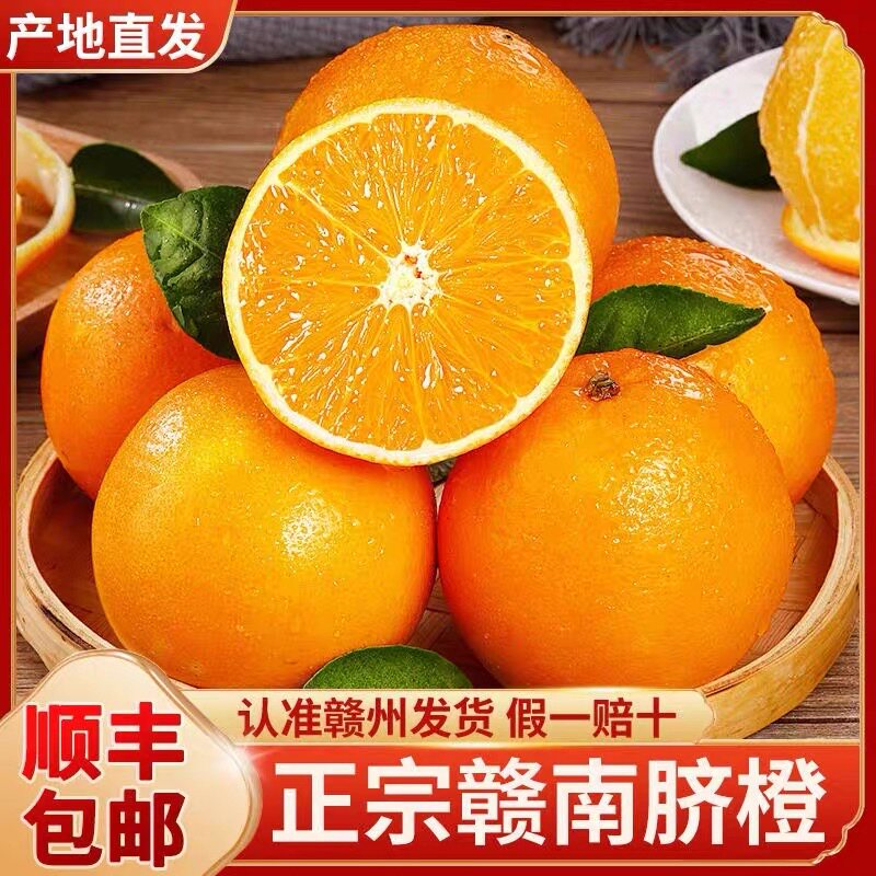 正宗江西赣南信丰脐橙10斤新鲜当季水果整箱果园直发手剥橙子甜橙