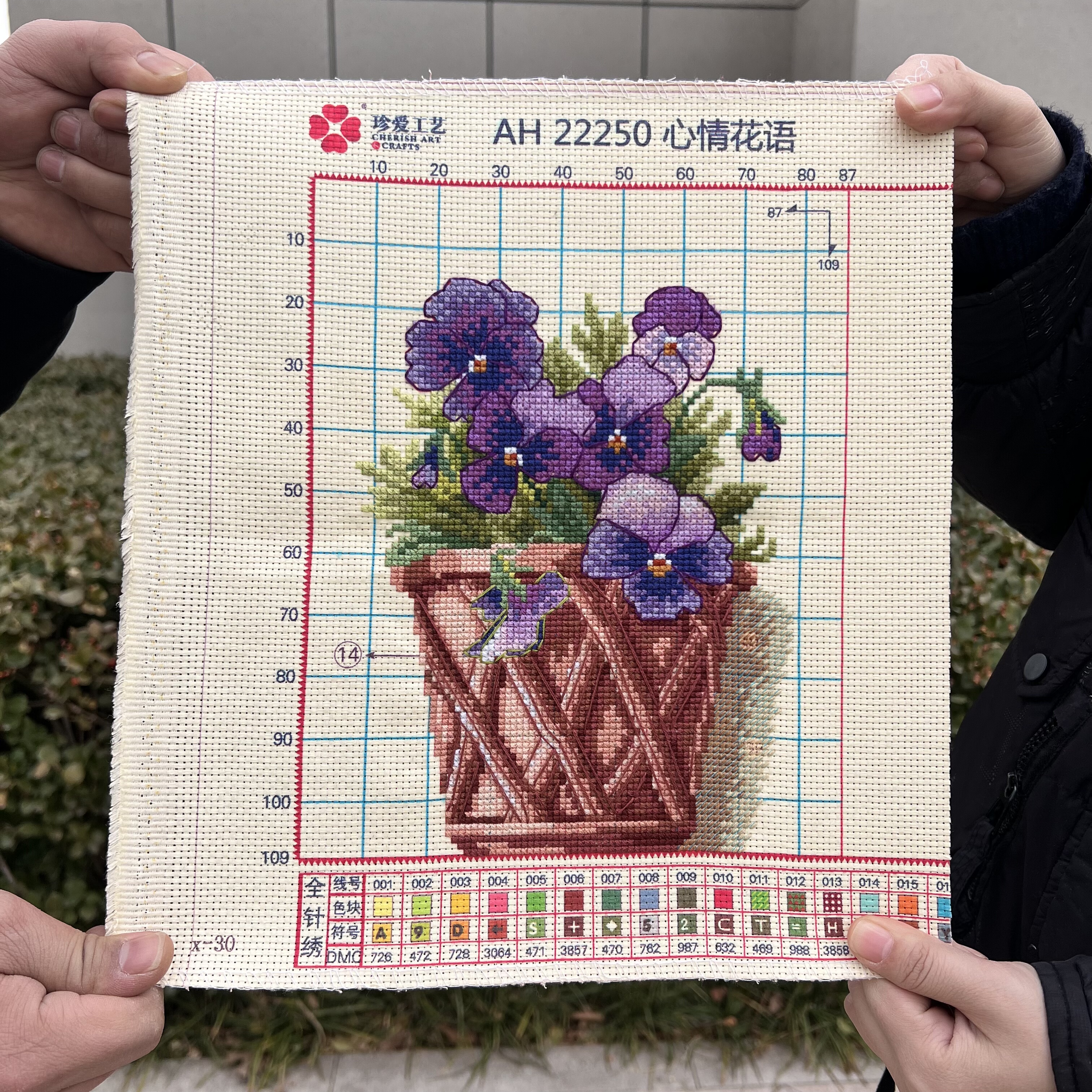 纯手工绣好的十字绣成品新款心情花语小雏菊餐厅卧室小幅装饰画,居家布艺,十字绣成品,淘宝优惠券,粉丝福利购,淘宝优惠卷