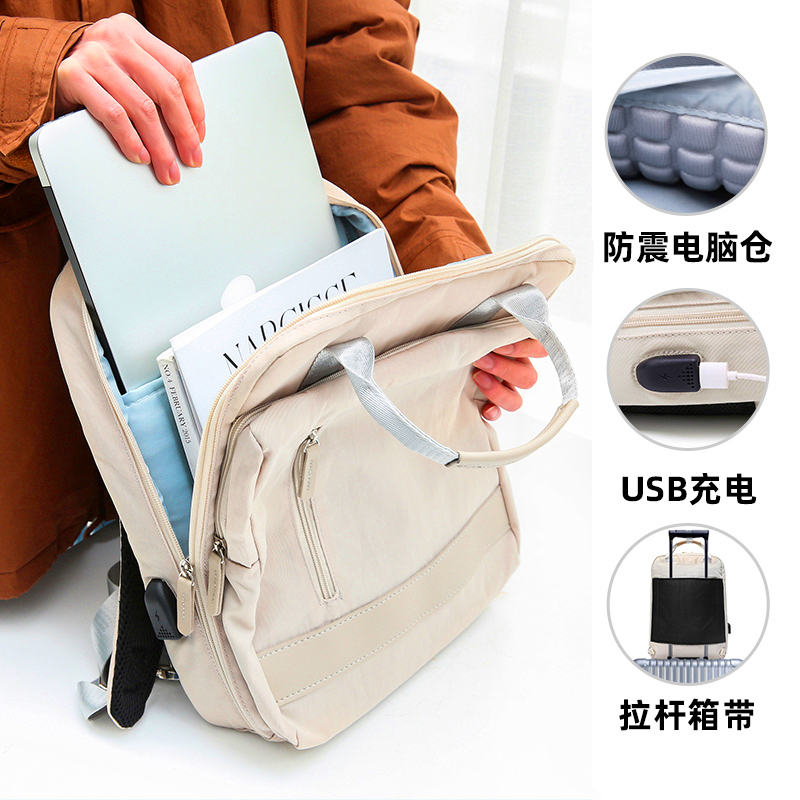 机械革命极光pro无界14Pro电脑双肩包16英寸蛟龙16 Pro防震16k通勤15k旅行旷世G16学生书包17K钛坦防水女时尚