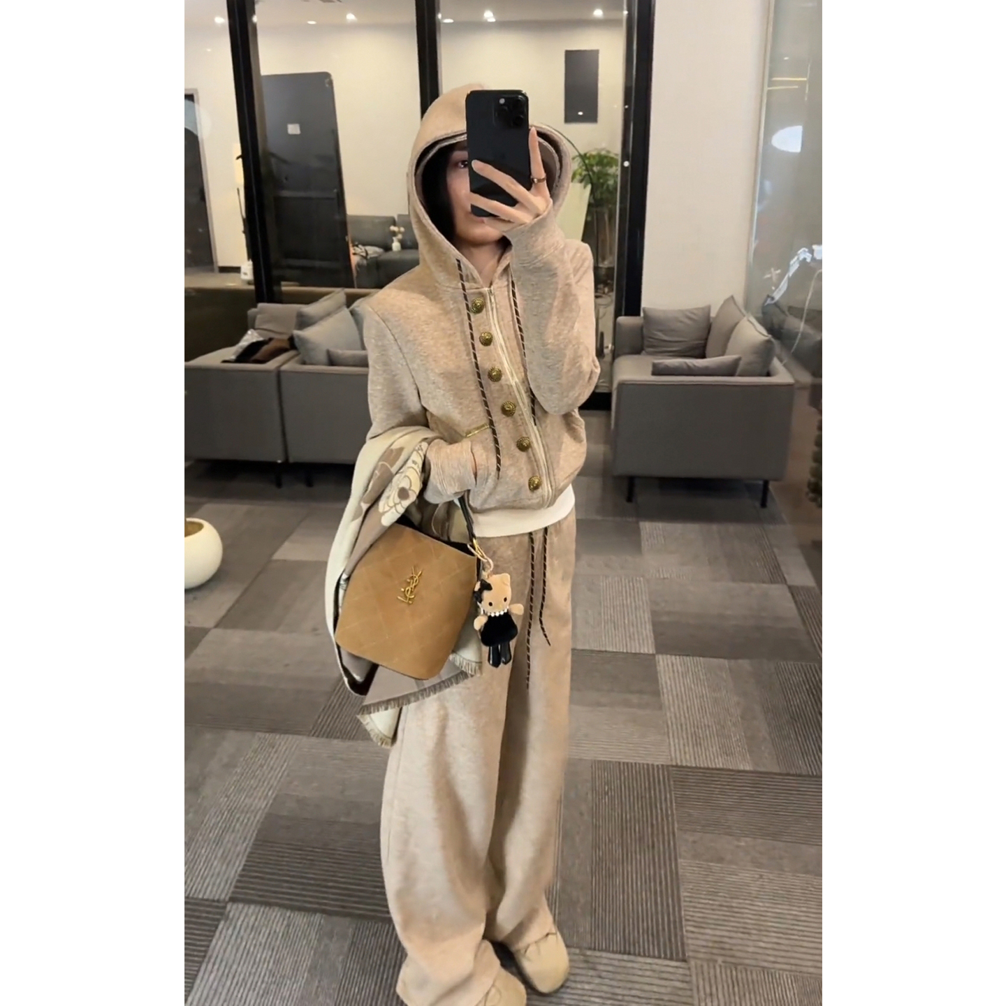 韩系慵懒风超火巨好看的冬装套装