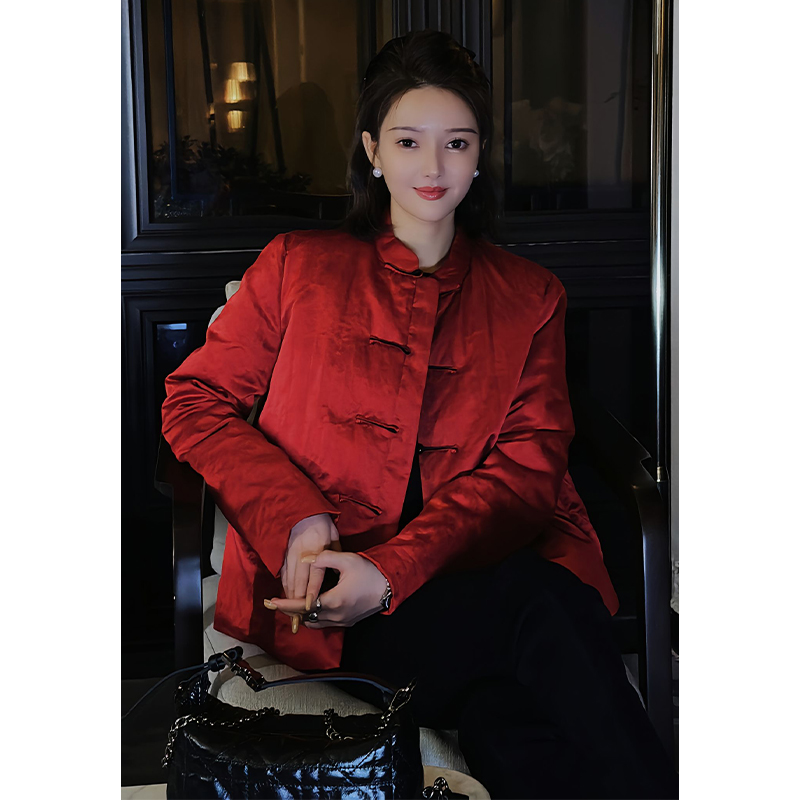 高级感洋气时髦气质国风时尚外套