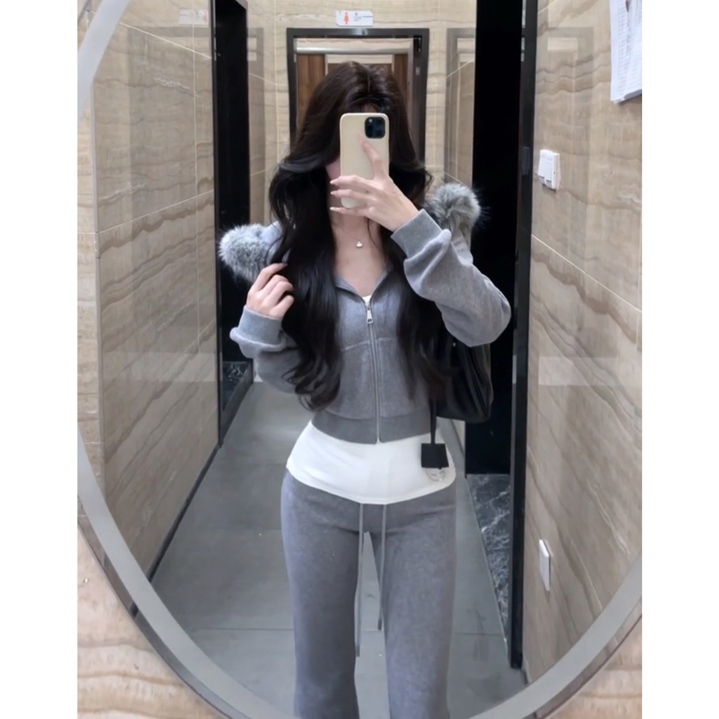 巨好看的冬季穿搭一整套休闲运动