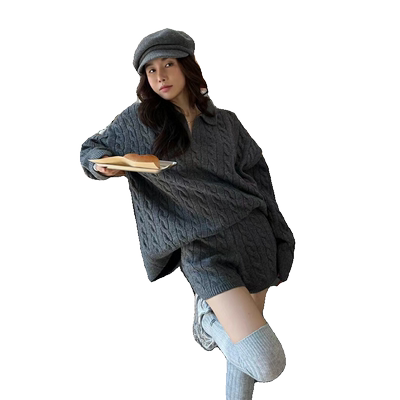 高级感洋气时髦气质小香风两件套