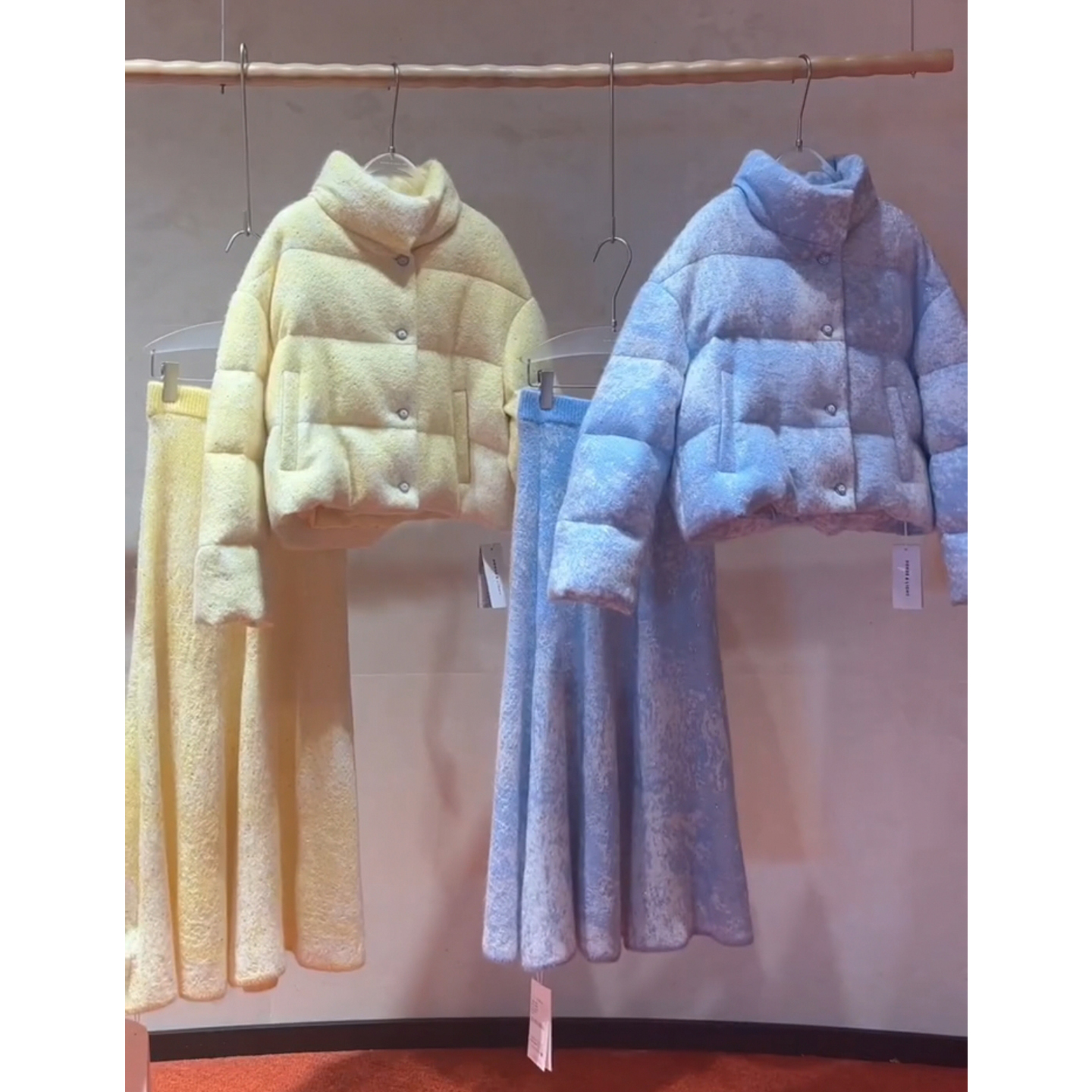 巨好看的深冬穿搭韩系羽绒服套装