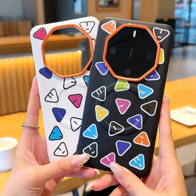 适用于华为Mate60RS手机壳新款40rs保时捷设计磁吸保护套mate50rs全包软边防摔官方原机素皮高级感形状后壳