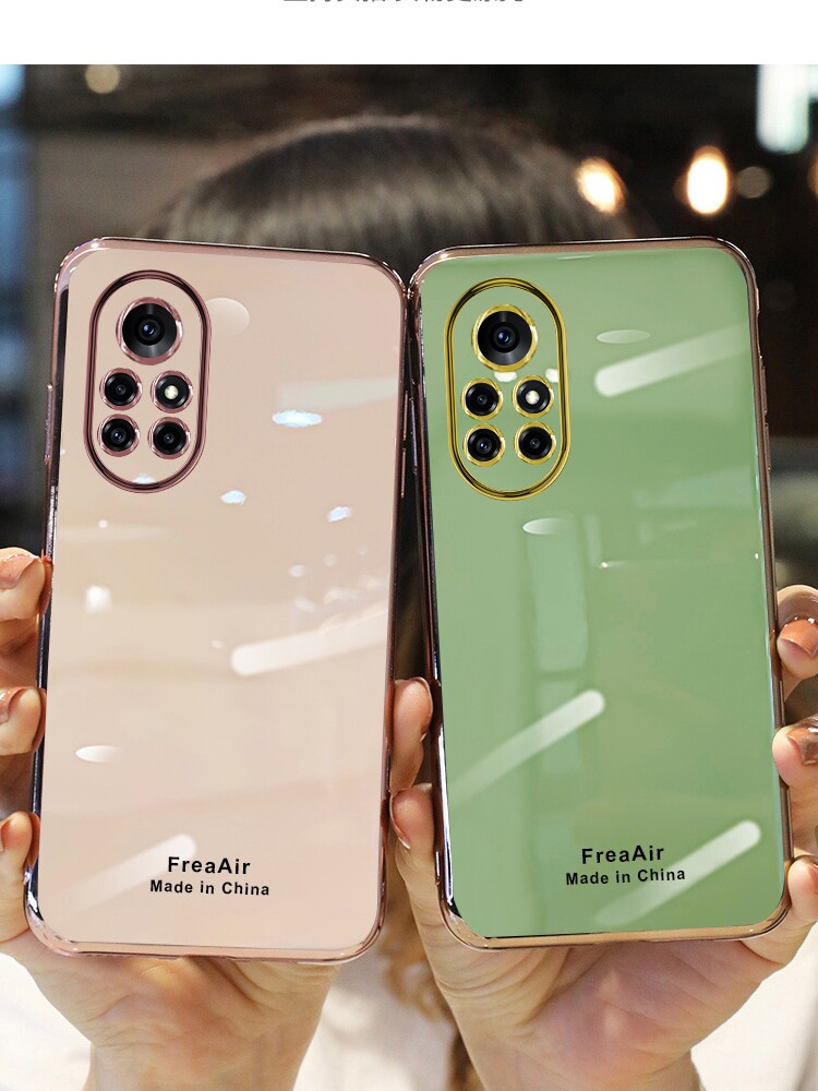 华为nova8手机壳奶奶灰nova8pro保护套个性创意超薄电镀硅胶软边全包