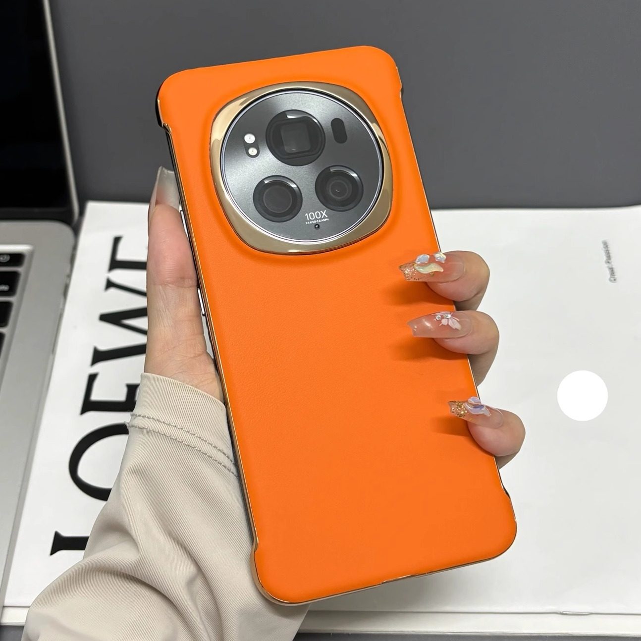 适用华为荣耀magic6手机壳荣耀magic7pro新款magic5全包防摔Magic6RSR秒变保时捷男士无边框素皮Magic7超薄套