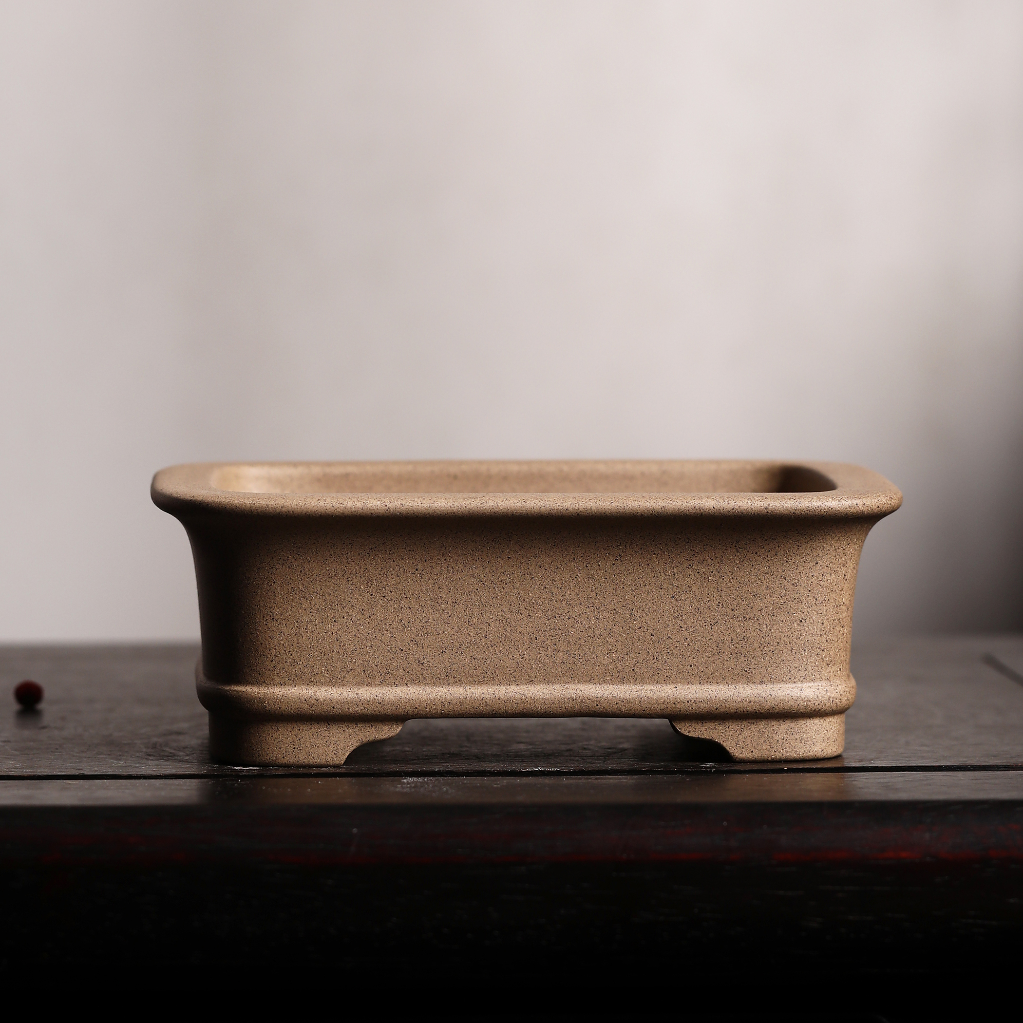 紫砂花盆紫砂长方形盆景盆