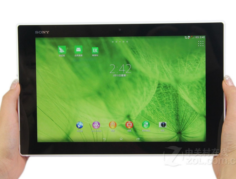适用索尼xperia z2 tablet，索尼SGP541CN，511,512平板屏幕贴膜钢化玻璃膜高清防指纹膜肯特类纸膜防爆膜