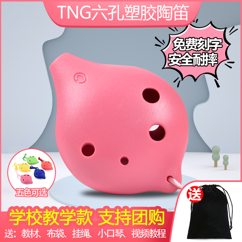 TNG陶笛6孔初学入门高音sc