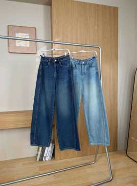 加绒显瘦！2025年冬季新款显瘦中高腰牛仔裤女长裤1101 G103104