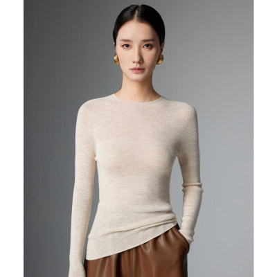 无缝一体可机洗120s精纺