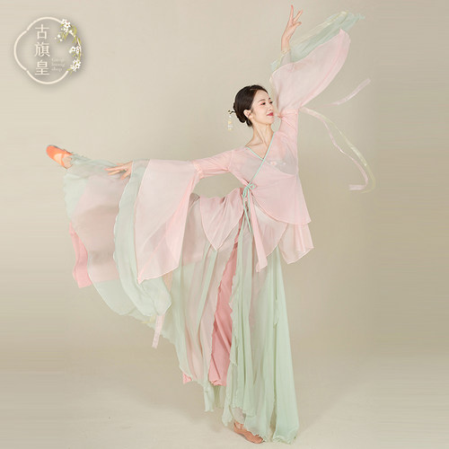 古旗皇原创古典舞蹈练功服