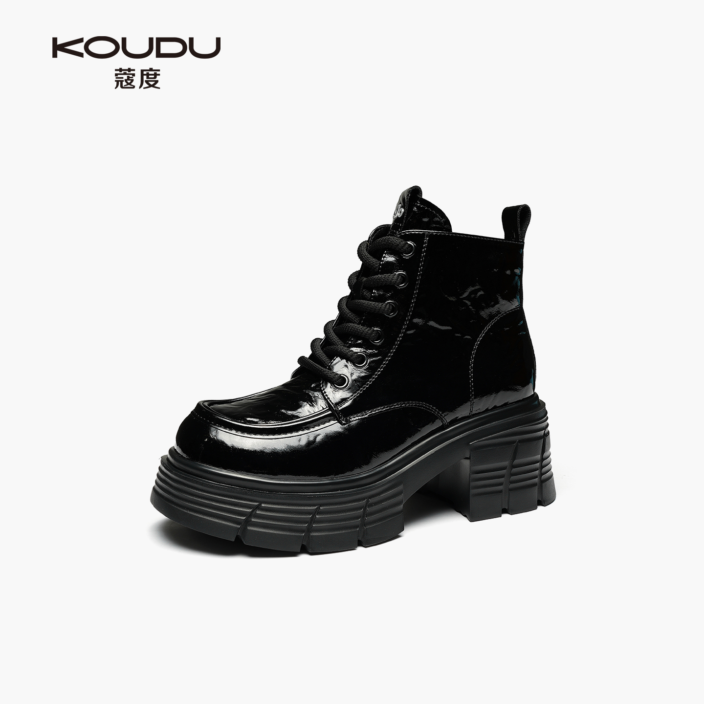 短筒靴女靴厚底工装马丁靴保暖