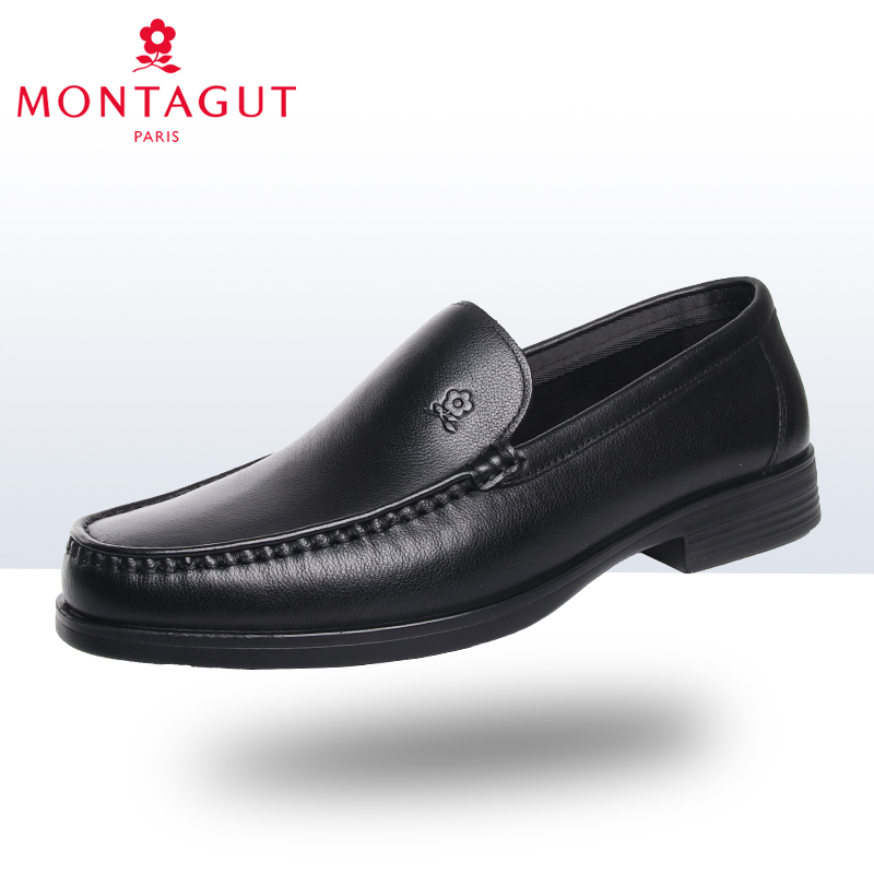 2024春季新款男鞋梦特娇皮鞋休闲