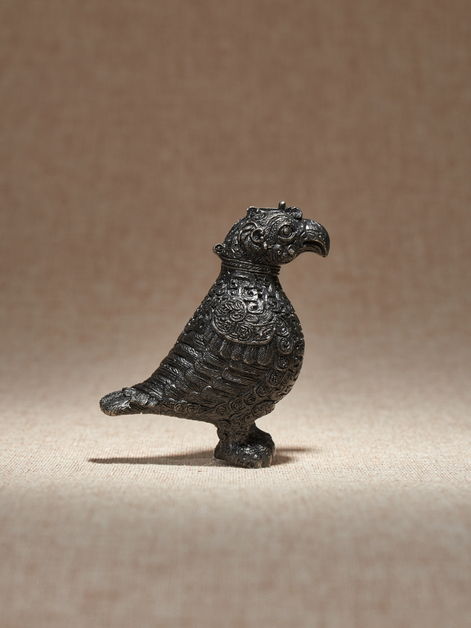 子乍弄鸟尊国宝回家创意立体冰箱贴博物馆文创装饰磁性树脂河北