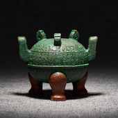 中山国铁足铜鼎冰箱贴河北博物院镇馆之宝战国青铜国宝文创中国