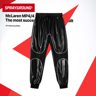 女潮W0732306 SprayGround春秋冬新款 设计感简约哈伦小脚休闲长裤