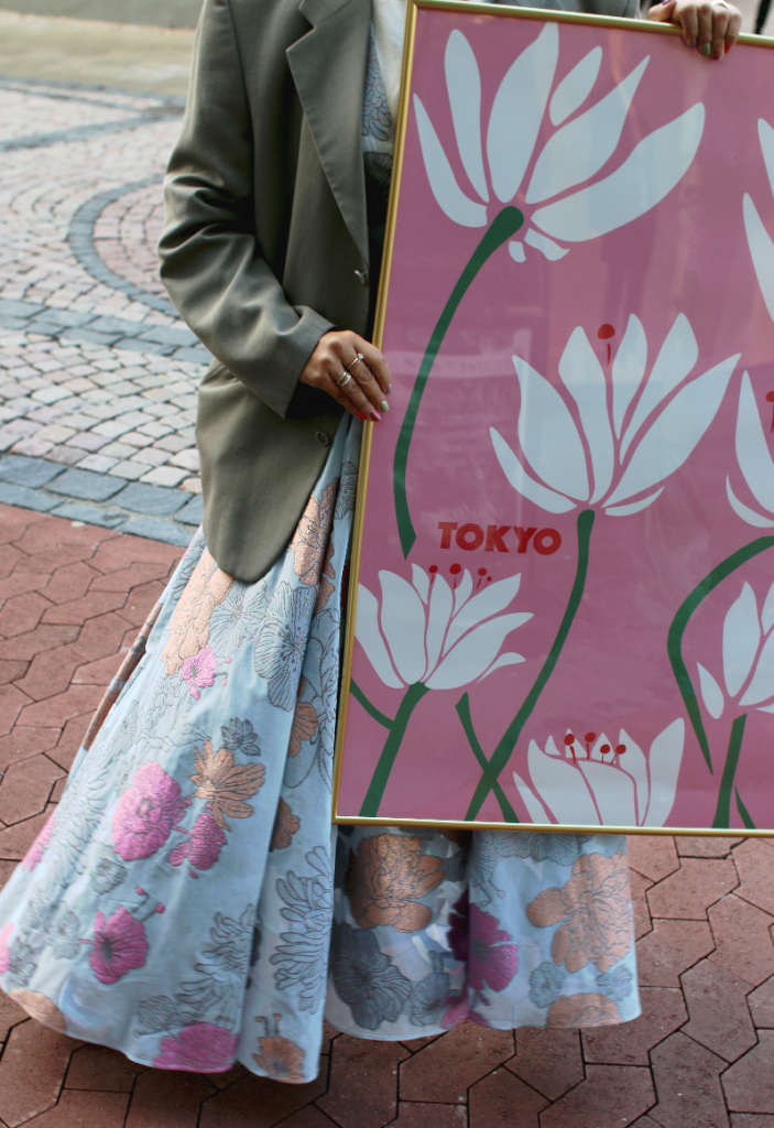 瑞典设计师温柔粉色超美艺术海报装饰画画芯 花店服装咖啡店 推荐