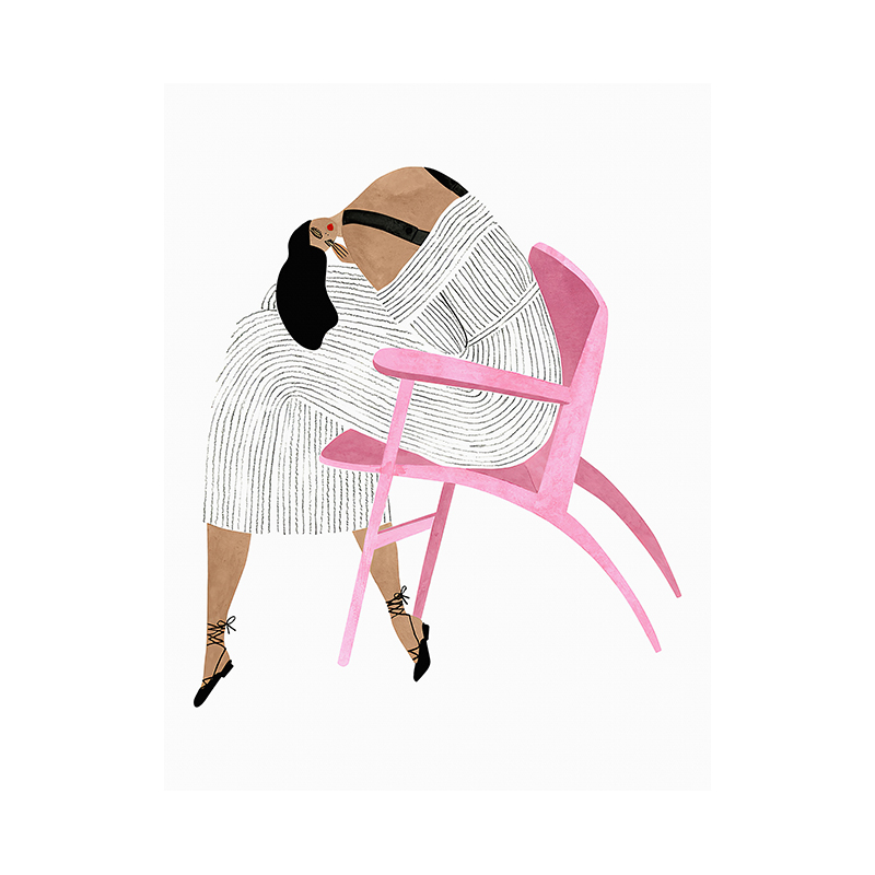 插画师作品小众艺术海报