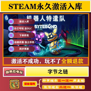字节之链 游戏 Steam 游戏 全DLC 中文 可入库 高速下载 账号独享
