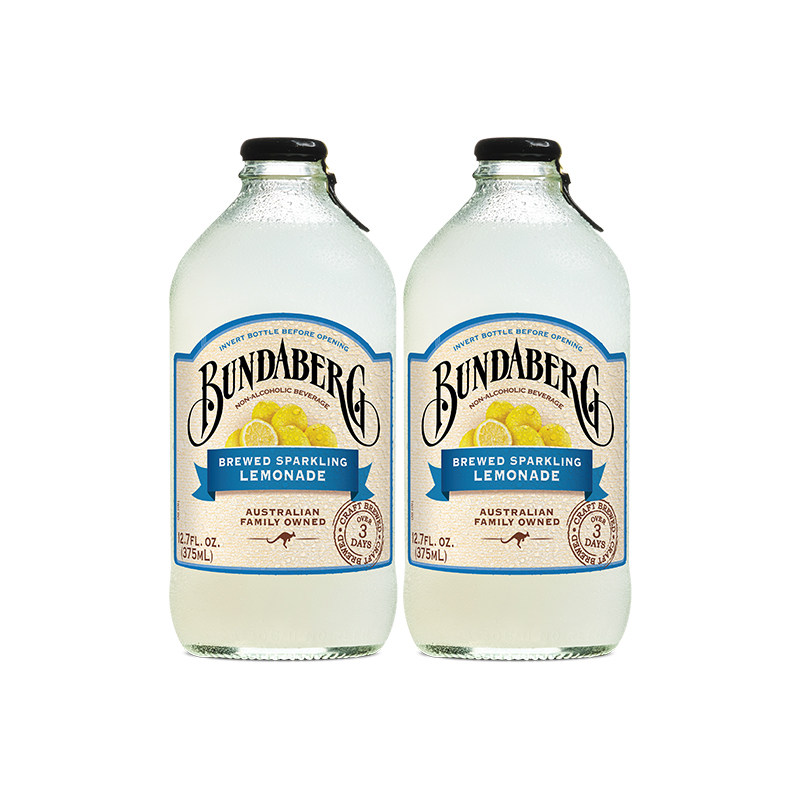 【顺手买】澳洲进口宾得宝Bundaberg果汁气泡水酿造饮料饮品2瓶装