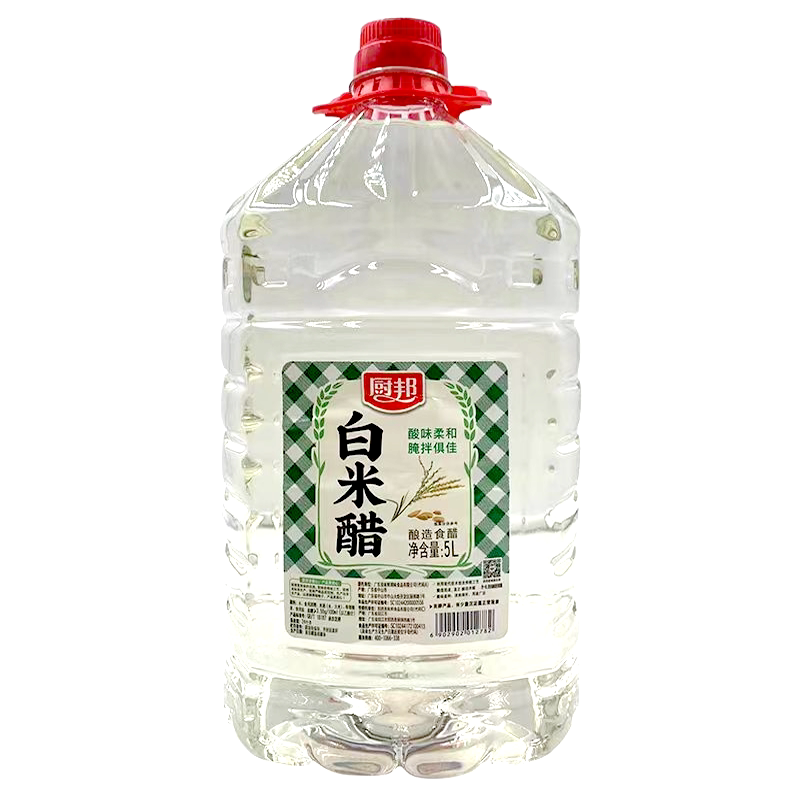 厨邦白醋5L整箱更划算